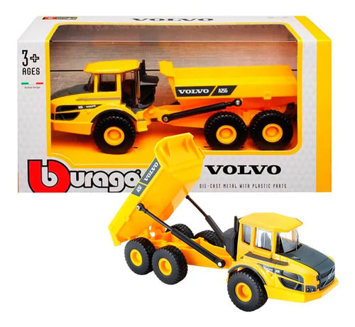 Bburago Volvo A25G Dumper 1:50 Febo 0