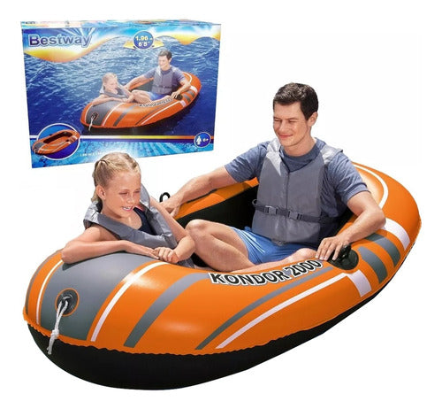 Bote Inflable Bestway Hydro Force 61100 196x114cm Cuota 0