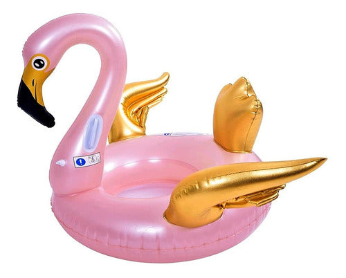 Inflatable Pool Float Flamingo Pink Summer 115 cm 37407 1
