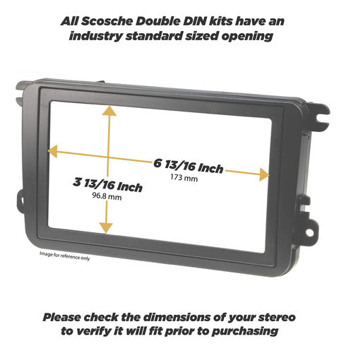 Scosche Nn1682b Singledoble Din Dash Kit Para 2016up Nissan 1