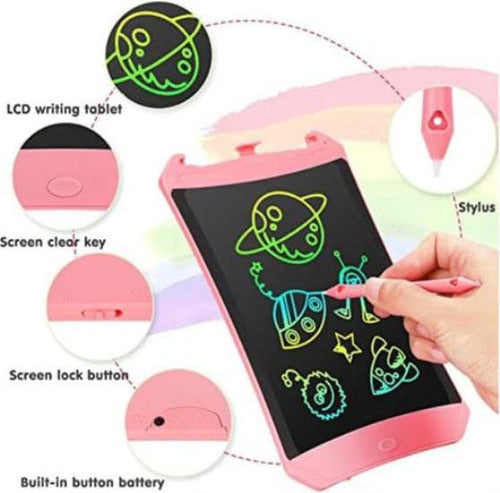 Colorful Tsemy LCD Writing Tablet, Colorful Drawing Tablet with Screen 8.5 Inches 1
