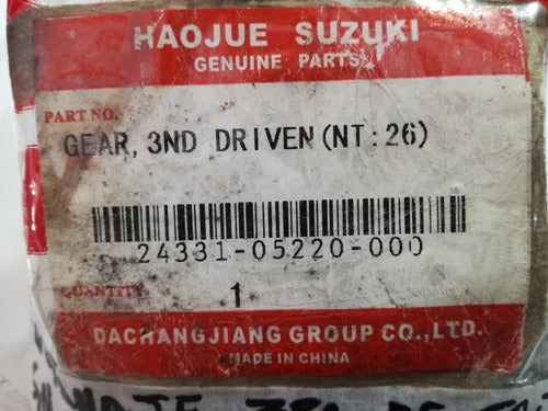 Gearbox Third Box 3rd Suzuki Gn 125 24331-05220 2