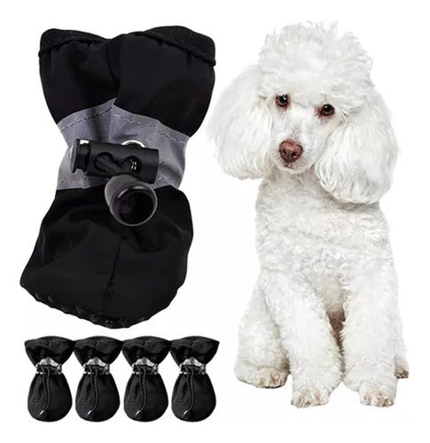 Pethome Botitas Perros Impermeable Botas Antideslizantes Lluvia 06 0