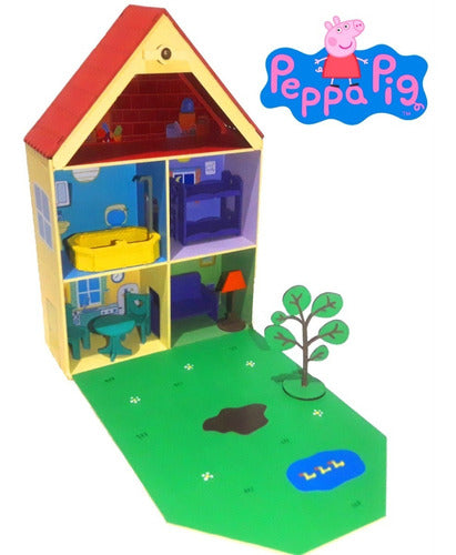 Peppa Pig Set 6 Muñecos Familia Y Abuelos Articulados C/caja 4