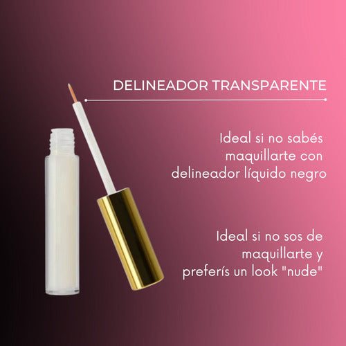 BE BEAUTY REGALOS Delineador Magnético Pestañas Repuesto Transparente Mágico 1