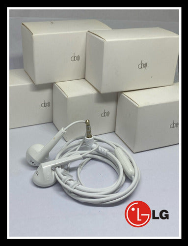LG G4 G5 G6 G7 K50 K11 K9 Original Hands-Free Earphones CRESYN White 1