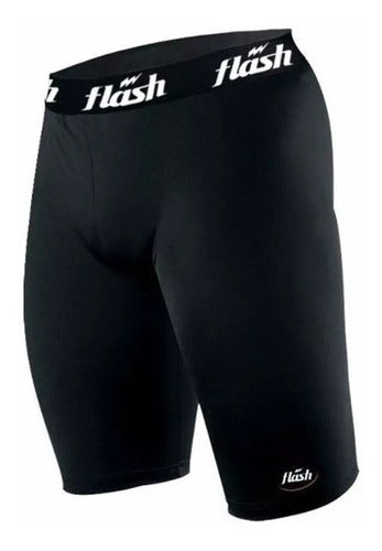 Bermuda Spandex Flash Black for Kids 0