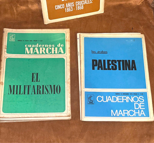 Cuadernos De Marcha Década Del 60 Lote De 8 Revistas Uruguay 1