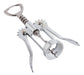 Manual Double Wing Wine Corkscrew Opener Stainless Steel 0