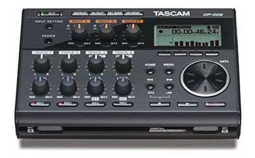 Tascam Dp-006 Grabadora De Audio Digital Multipista De 6 Pis 1