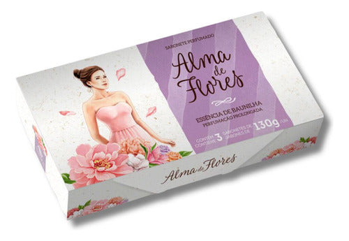 Alma de Flores Vanilla Soap Set - 3 Units 0