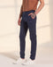 Men's Munich Slim Gabardine Chino Pants, Navy Blue by Equus 35