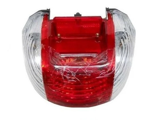 Farol Trasero Keller Classic 110 Rojo Cristal -2r 0