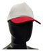 White Caps with Color Velcro 100% Polyester 10 Units 0
