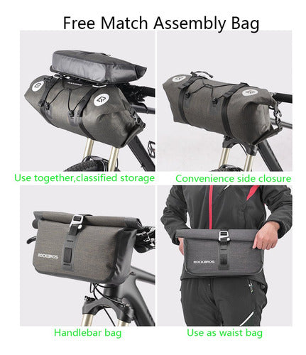 Rockbros Waterproof Handlebar Bags - Bicycle Packing Bags 1