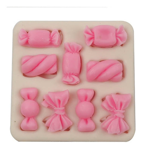 Dolcre Mini Candy and Bow Silicone Mold Model 2 1