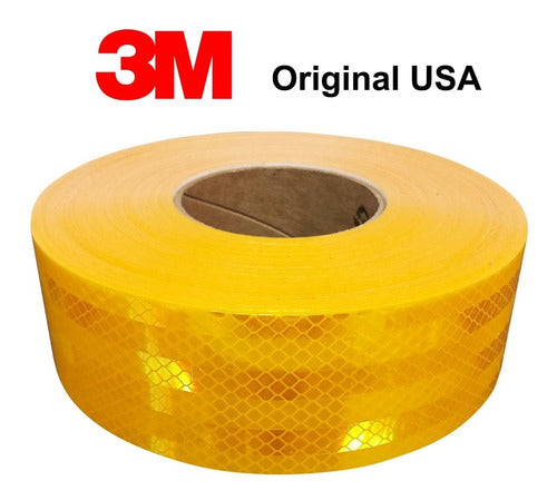 3M Reflective Tape Yellow 3m Original Usa - Electroimporta 1