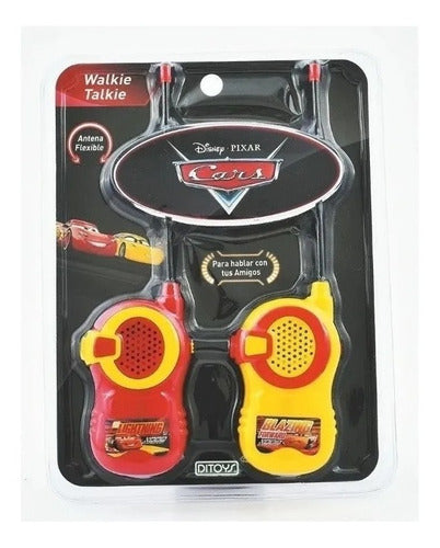 Walkie Talkies Cars Licencia Original Ditoys 2358 1