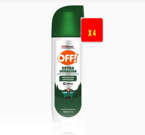 OFF! Extra Duration Large Repellent X 4 Units 0