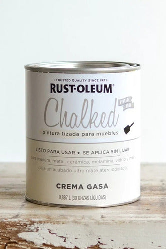 Rust-Oleum Chalked Tizada Paint Cream Gasa 1