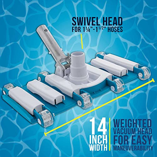 U.S. Pool Supply Rotating Flexible 14 Pool Vacuum 2