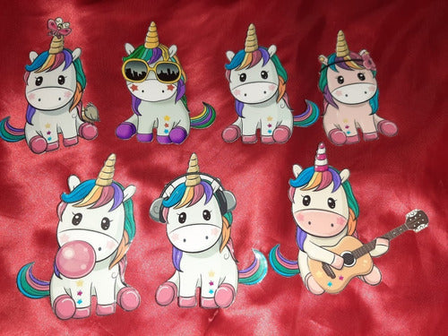 La Colmena De Los Zanganos Unicorns Pack of Magnets 0