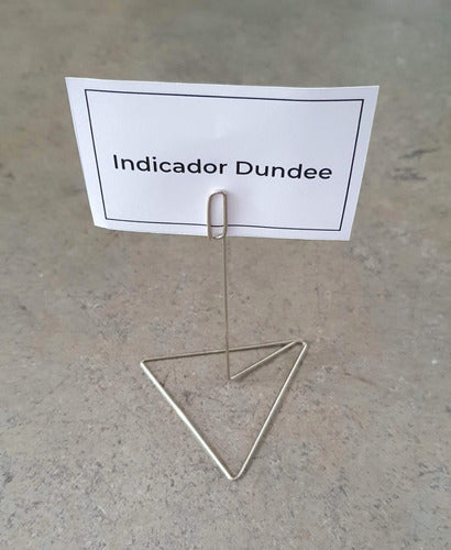 Steel Table Indicator and Photo Holder Dundee Model 1