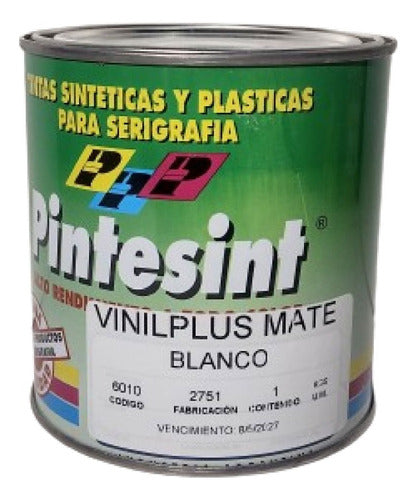 Pintesint White Vinyl Matte Ink 1kg 0