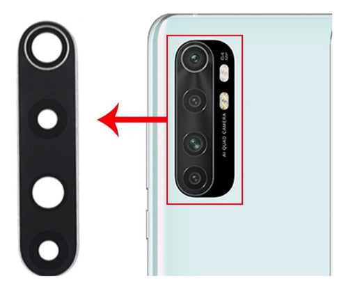 Xiaomi Glass Rear Camera Lens for Mi Note 10 Lite 0