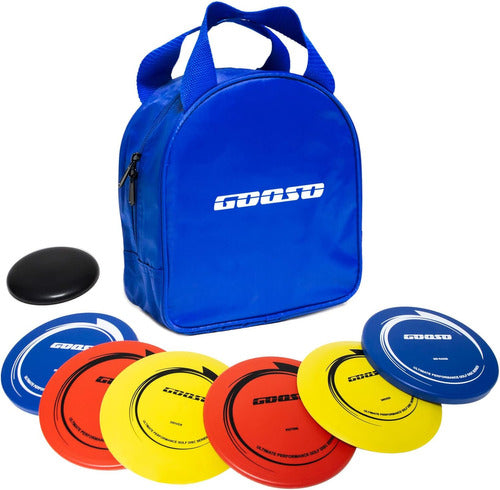 GOOSO Juego De Disc Golf De 6 Piezas Con Bolsa Para Exterior 1