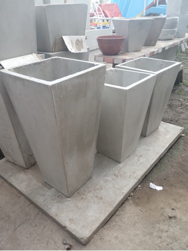 Cement Plant Pots 4
