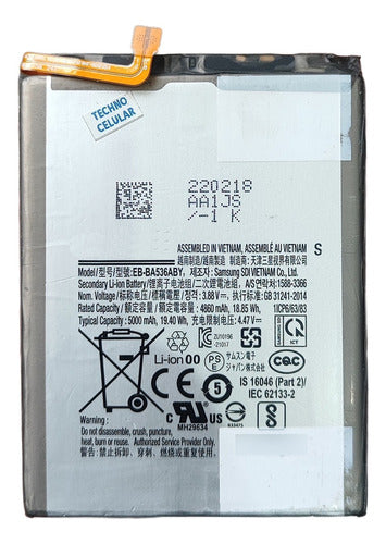 Samsung Bata Para A33 5G A336 EB-BA536ABY 100% Original 2