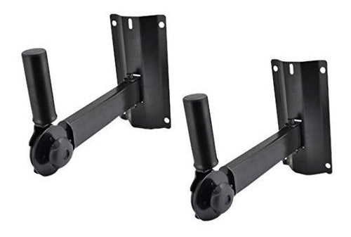 Pyle PSTNDW15 Dual Universal Adjustable Speaker Wall Mount 0