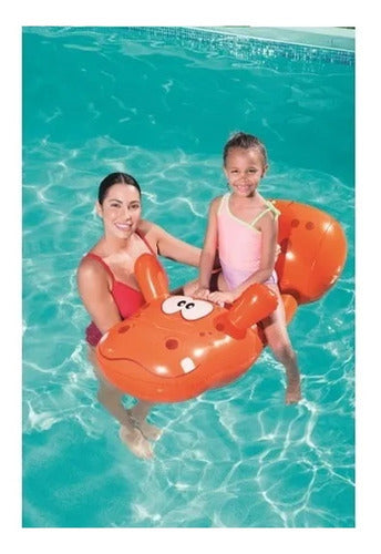 Flotador Salvavidas Inflable Hipopótamo Bestway 1.32x48 Cm 4