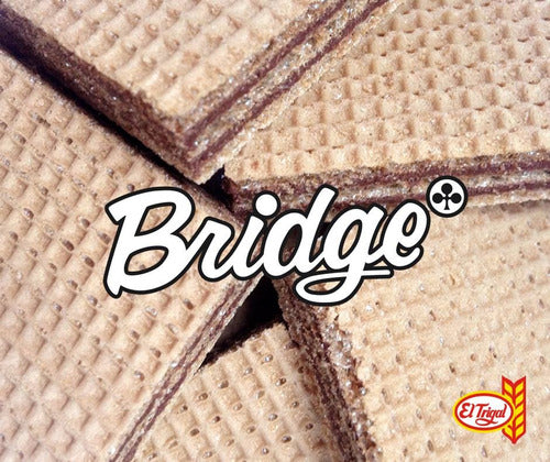 Bridge Galletitas Obleas Chocolate Pack of 6 - 140g Imported 1