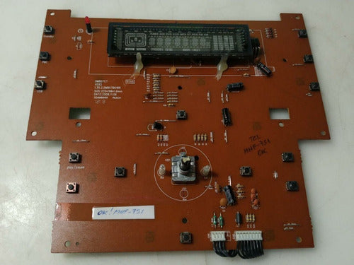 Placa Display Tcl Mhf-751 Dm807ct Ver2 1.30.2.dm807b01rr 0