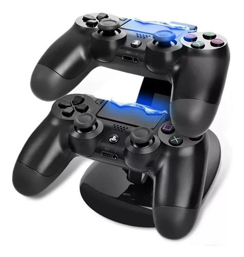 Generic Dual Controller Charging Base for PS4 2