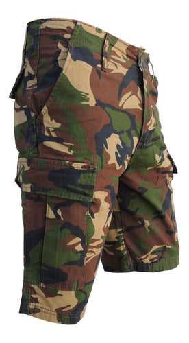 Vestirmas Camouflage Cargo Bermuda Shorts for Men 1