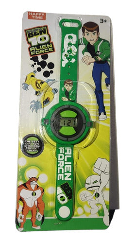 Reloj Ben 10 Infantil Personajes Ben 10 En Blister X1 0