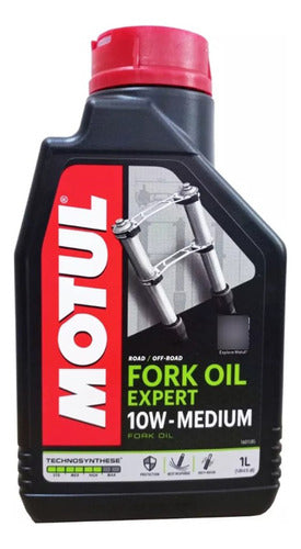 Kit 3 Litros Óleo Bengala Motul Fork Oil Medium 10w Semi 1