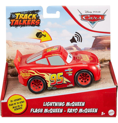 Coche Disney Lightning Mcqueen 14cm Con Sonido Y Voz Para Ni 5