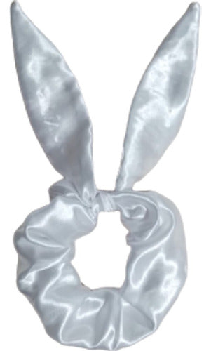 Pack of 3 Exclusive Premium Quality Bunny Ears Scrunchies 8