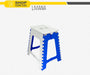 Folding Plastic Camping Stool - Sturdy and Compact - Choose Your Color 16