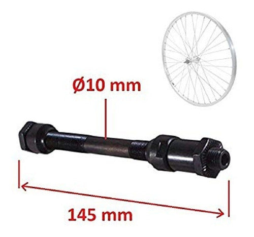 Sypo Hollow Shaft - 14.5 Cm Rear Axle for Self-Centring 1