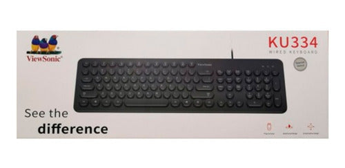 ViewSonic Ultra Lightweight Spill-Resistant Keyboard 1