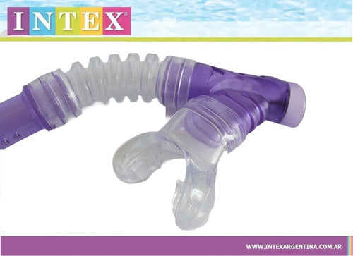 Máscara Para Buceo Set Con Snorkel Wave Rider Adulto  Intex 6