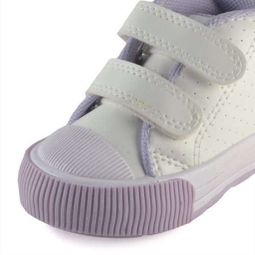 Small Shoes Baby Velcro Boot White-Lilac Small Free Shipping 1