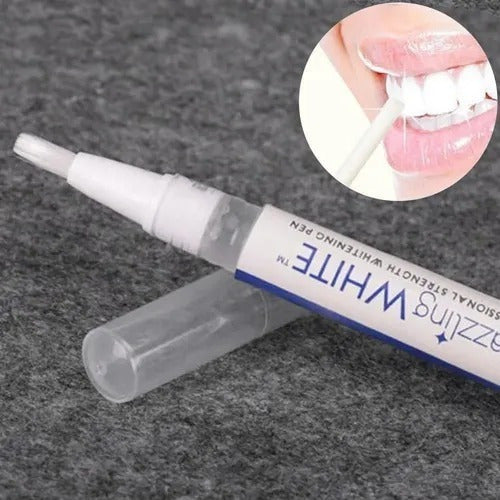 Lapiz Con Gel Blanqueador Dientes  Instantaneo White Pen 3