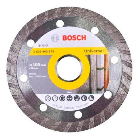 Discos Diamantado Standard Turbo Universal 105mm - Bosch 0