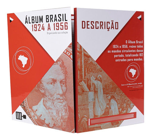 1  Álbum Os Ilustres 1924 A 1942 - Cruzeiro 1942 A 1956 1